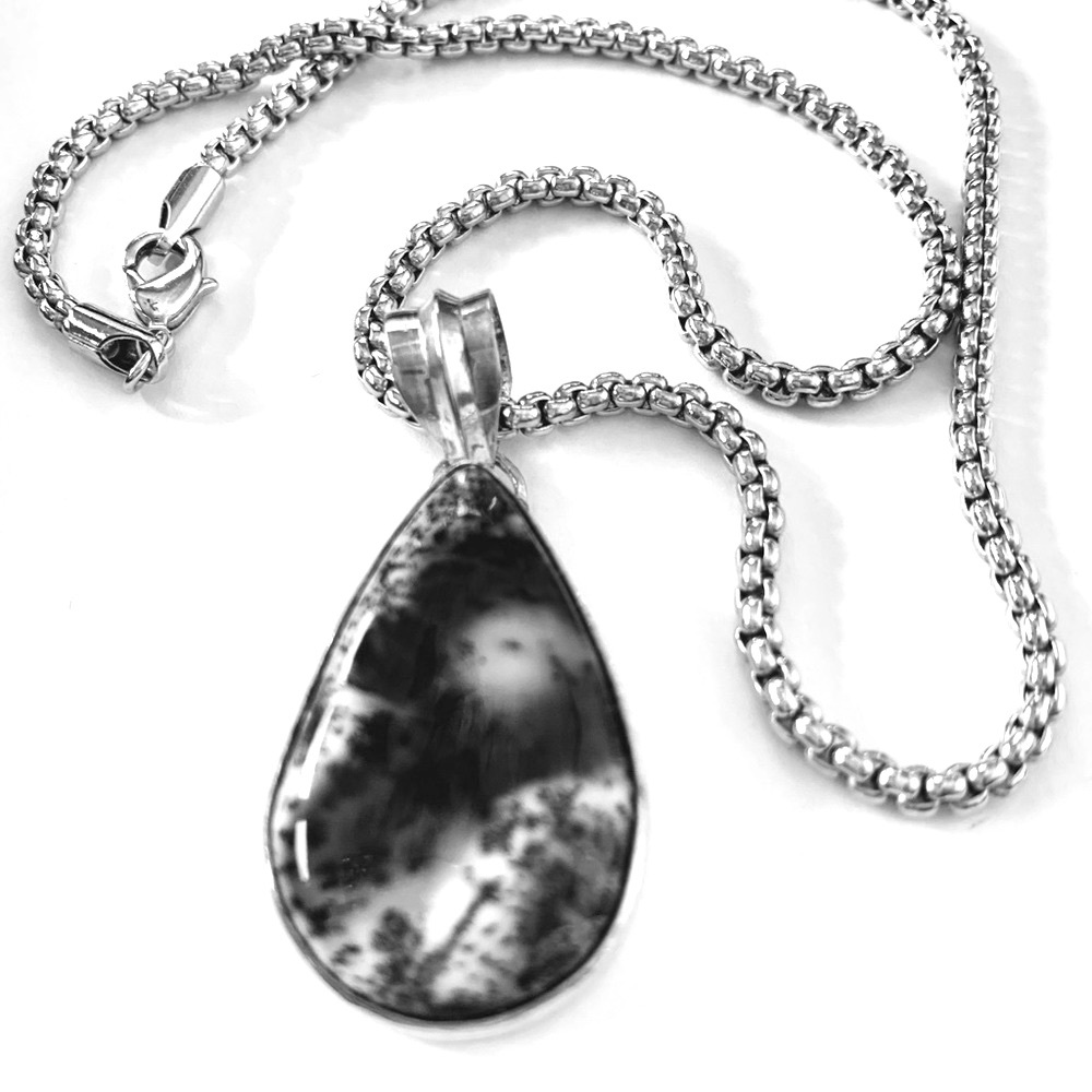 Moss Agate Necklace